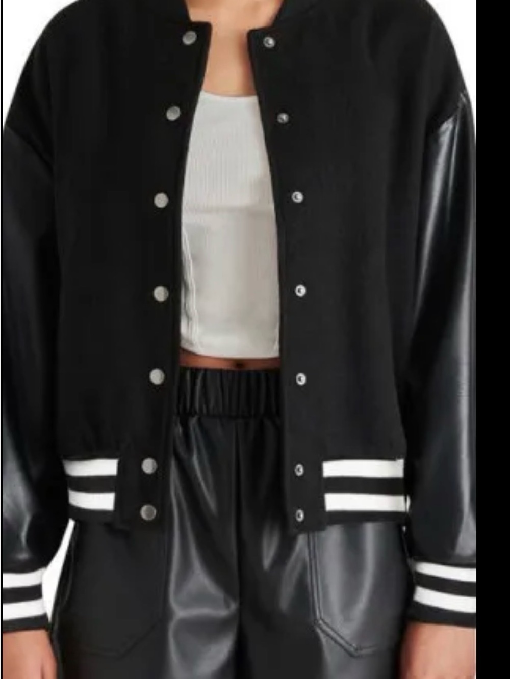 Steve Madden Alexandra varsity jacket